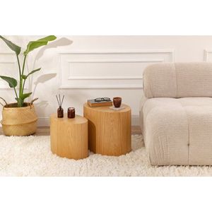 Sada odkládacích stolků Elipse Set - Oak obraz