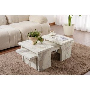 Konferenční stolek Sanctuary - Fressia Marble obraz