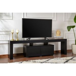 TV stolek Enclave - Wood Black obraz