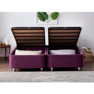 Rám dvoulůžkové postele Purple Double - 180x200 obraz