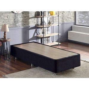 Rám jednolůžkové postele Ela Single - Black (100 x 200) obraz