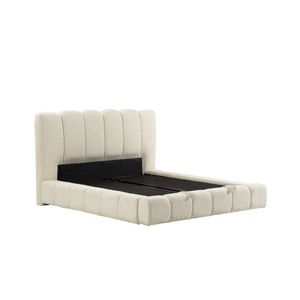 Rám dvoulůžkové postele s čelem Alin 150 x 200 - White obraz