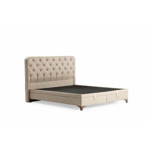 Rám dvoulůžkové postele s čelem Relax 180 x 200 - Beige obraz