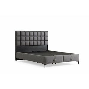Rám dvoulůžkové postele s čelem Abella 180 x 200 - Grey obraz