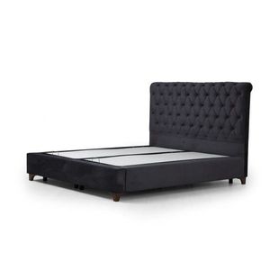 Rám dvoulůžkové postele s čelem Deluxe 140 x 200 - Anthracite obraz
