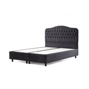Rám dvoulůžkové postele s čelem Vassi 140 x 200 - Anthracite obraz