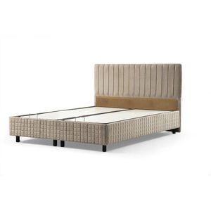 Rám dvoulůžkové postele s čelem Safir 150 x 200 - Brown obraz