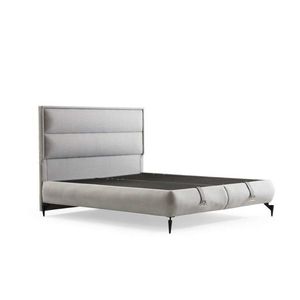 Rám jednolůžkové postele s čelem Fresh 90 x 190 - Grey obraz