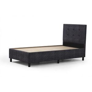 Rám dvoulůžkové postele s čelem Hira 140 x 200 - Anthracite obraz