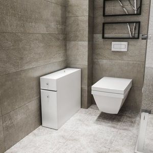 Koupelnová skříňka Calencia - White obraz