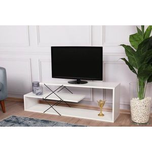 TV stolek Zigzag - White obraz