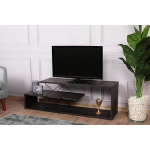 TV stolek Zigzag - Dark Brown obraz