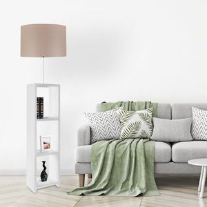Dřevěná stojací lampa AYD-1801 obraz