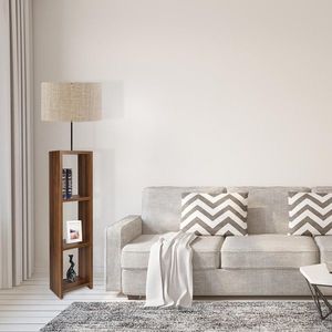 Dřevěná stojací lampa AYD-2821 obraz