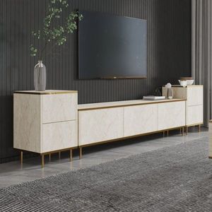 TV stěna / Sestava pod TV Imaj - Travertine obraz