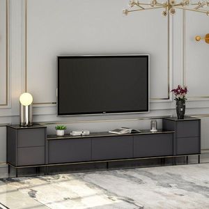 TV stěna / Sestava pod TV Imaj - Anthracite obraz