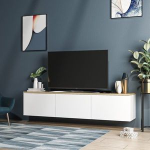 TV stolek Neon - White obraz