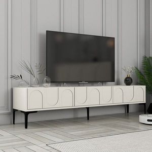TV stolek Lyon 42 - Cream, Black obraz
