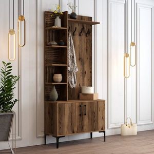 Předsíňová stěna Viyana D - Walnut obraz