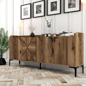 Konzolový stolek Venedik - Walnut obraz