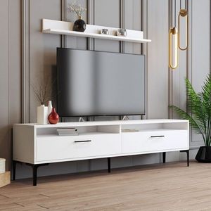TV stěna / Sestava pod TV Istanbul - White obraz