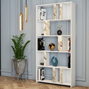 Knihovna Lima - White Marble obraz