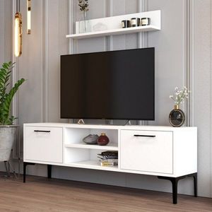 TV stěna / Sestava pod TV Riga - White obraz
