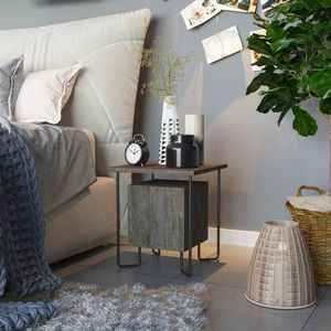 Noční stolek Acres Nightstand - Dark Coffee obraz