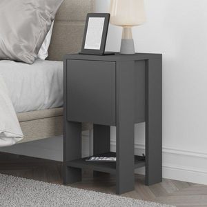 Noční stolek Ema - Anthracite, Anthracite obraz