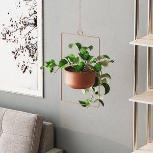 Dekorativní květináč Parapet - Copper obraz