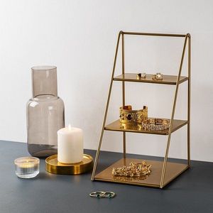 Dekorativní kovový doplněk Kalımnos-B - Gold obraz