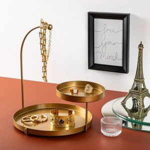 Dekorativní kovový doplněk Knıdos-B - Gold obraz
