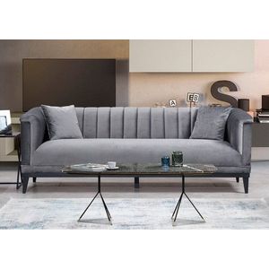 Trojmístná pohovka Trendy - Dark Grey obraz