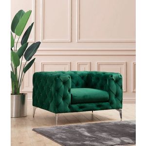 Křeslo ušák Como - Green obraz