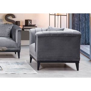 Křeslo ušák Trendy - Dark Grey obraz