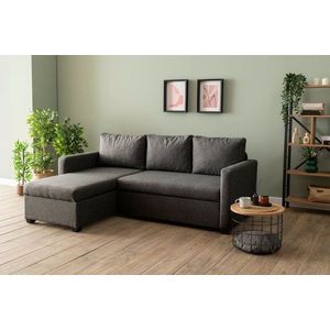Rohová rozkládací pohovka Kado - Dark Grey obraz