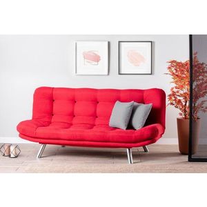 Trojmístná rozkládací pohovka Misa Sofabed - Red obraz