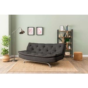 Trojmístná rozkládací pohovka Rivo - Dark Grey obraz