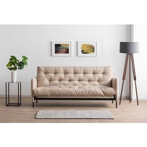 Trojmístná rozkládací pohovka Renge - Cream obraz