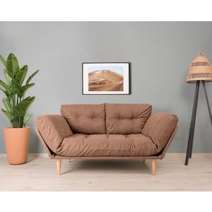 Trojmístná rozkládací pohovka Nina Daybed - Light Brown GR102 obraz