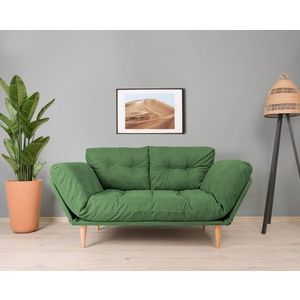 Trojmístná rozkládací pohovka Nina Daybed - Green GR106 obraz