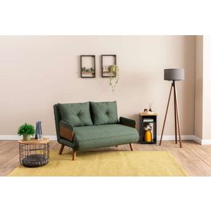 Dvoumístná rozkládací pohovka Cosmo 2-Seater - Green obraz