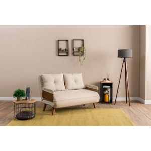 Dvoumístná rozkládací pohovka Cosmo 2-Seater - Cream obraz