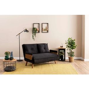 Dvoumístná rozkládací pohovka Cosmo 2-Seater - Black obraz