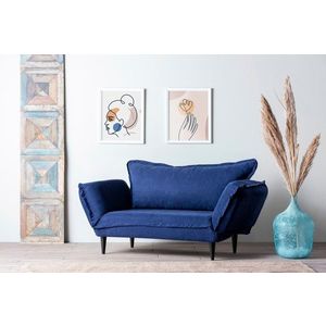 Dvoumístná rozkládací pohovka Vino Daybed - Navy Blue \GR125\01 obraz