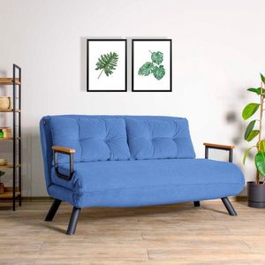 Dvoumístná rozkládací pohovka Sando 2-Seater - Blue obraz