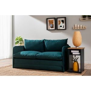 Dvoumístná rozkládací pohovka Saga XL 2-Seater - Petrol Green obraz