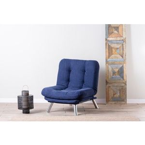 Křeslo / Jednomístná pohovka Misa Solo - Navy Blue obraz