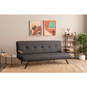Trojmístná rozkládací pohovka Zven - Dark Grey obraz