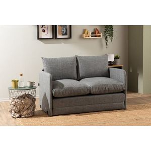 Dvoumístná rozkládací pohovka Saga 2-Seater - Light Grey obraz